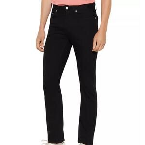 Sandro Paris Hommes Men Dark Black Slim Fit Denim Jeans - Size 30 - New w Tags